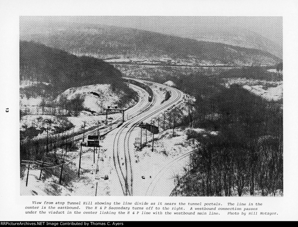 "Rail Guide To The Horseshoe Curve," Page 13, 1976